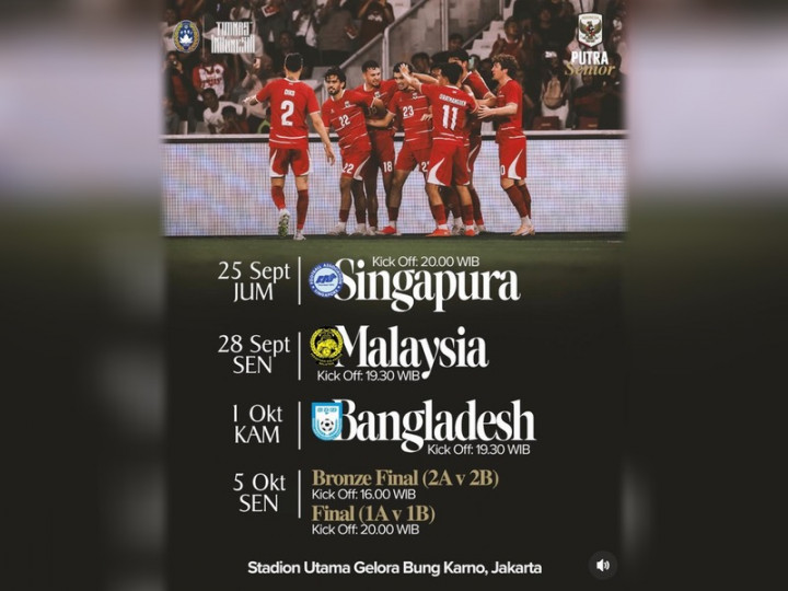Jadwal Lengkap Sepak Bola Asian Games 2026 Aichi-Nagoya