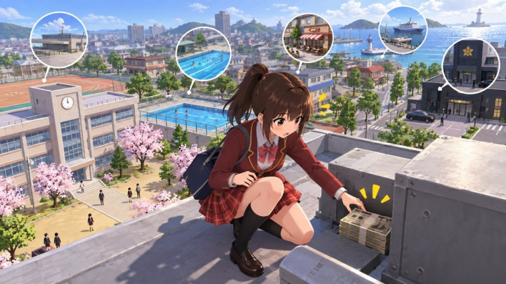 Secret Missions Sakura School Simulator September 2026: Lokasi Uang Tersembunyi hingga 600.000 Yen