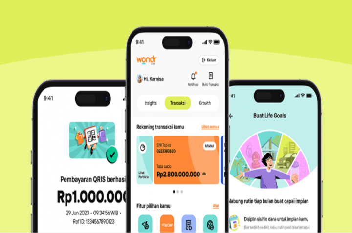 Cara Buka Rekening BNI secara Online lewat wondr by BNI