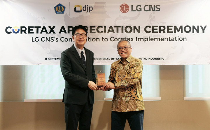 LG CNS Raih Penghargaan dari DJP Atas Implementasi Sistem Coretax