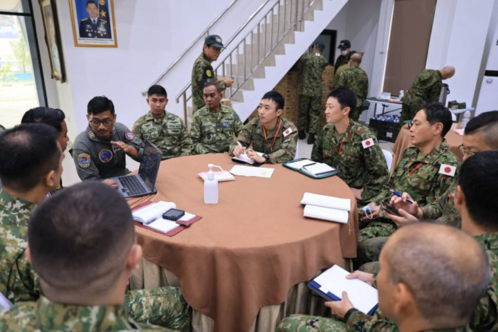 Bantu Padamkan Karhutla Kalimantan, Tentara Jepang Disapa 