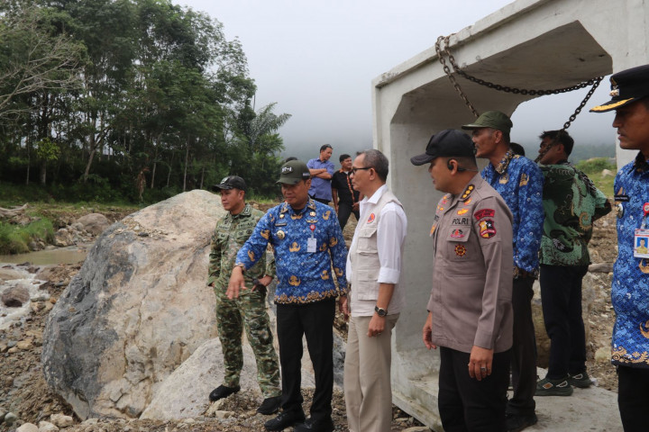 Humbahas Kebut Kesiapan Lahan Huntap Desa Sampetua Jelang Pembangunan 22 September