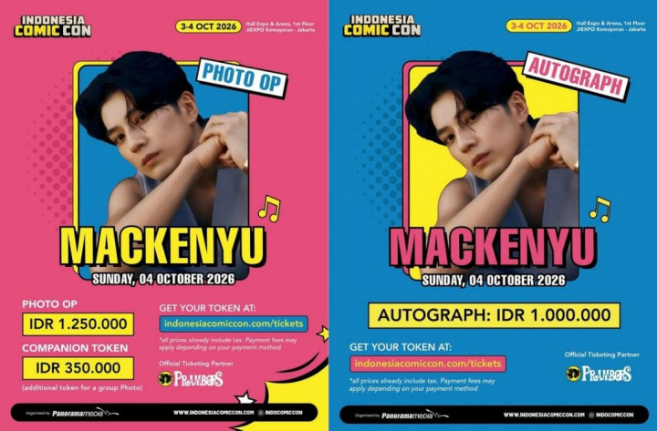 Mackenyu Hadir di Indonesia Comic Con 2026: Cek Jadwal & Harga Tiket!