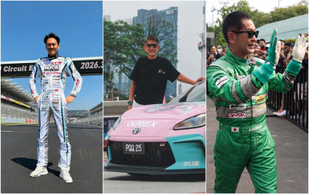 IMX 2026 Hadirkan Three JDM Legends, Ada Aksi Drift Tsuchiya dan Taniguchi