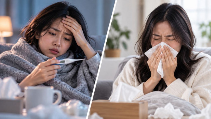 Influenza A vs Flu Biasa, Emang Bedanya Apa?