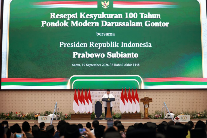 Presiden di Pesantren Gontor: RI Menolak Jadi Budak Bangsa Lain