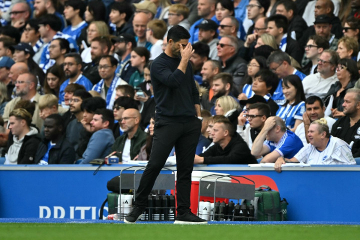Arsenal Kalah Telak dari Brighton, Arteta Soroti Banyak Kesalahan Pemain