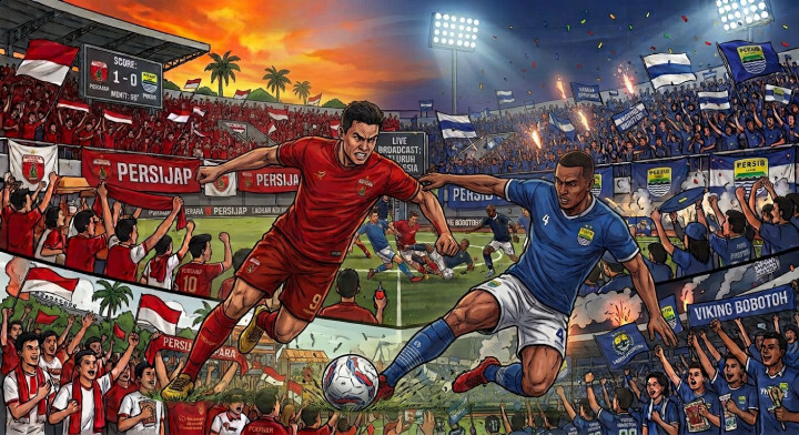 Preview Persijap vs Persib: Head to Head, Performa, dan Prediksi Skor