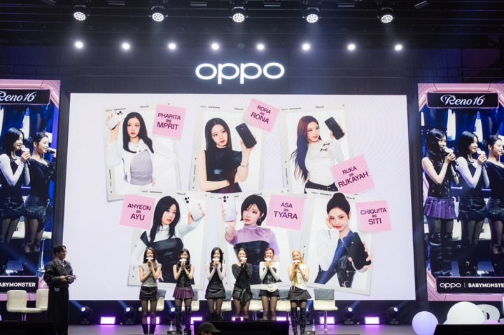 Oppo dan Babymonster Bawa Reno16 ke Planet Reno