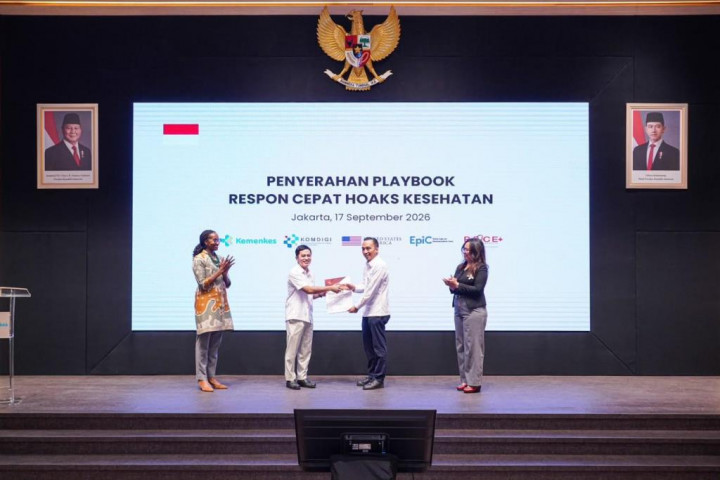Kemenkes dan Komdigi Rangkul Mitra Strategis Bangun Ekosistem Antihoaks