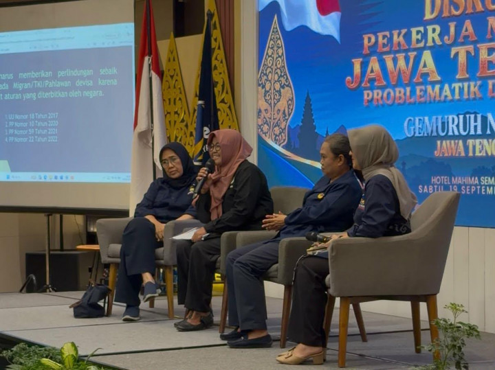 Rumah Migran dan Care Economy NasDem Jateng Selenggarakan Curcol