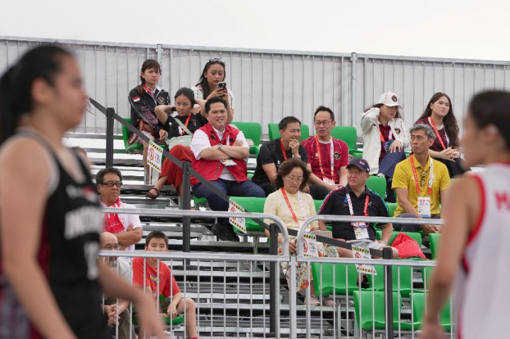 Asian Games 2026: Erick Thohir Semangati Timnas Basket Putri 3x3 Indonesia