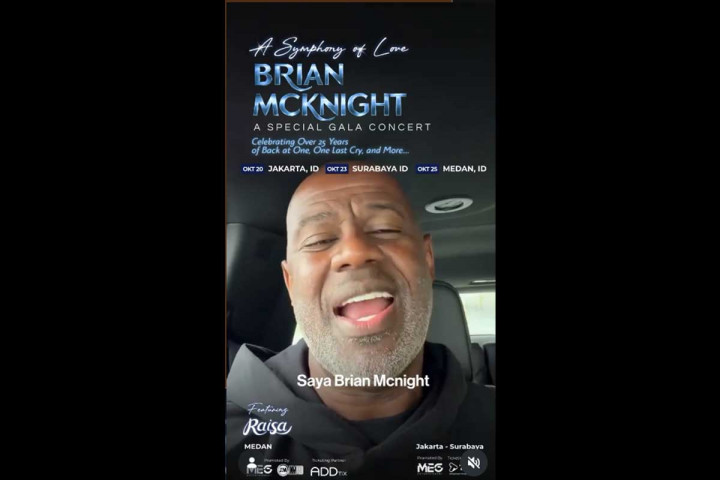 Konser Brian McKnight di Indonesia Batal, Manajemen Soroti Kewajiban Kontrak
