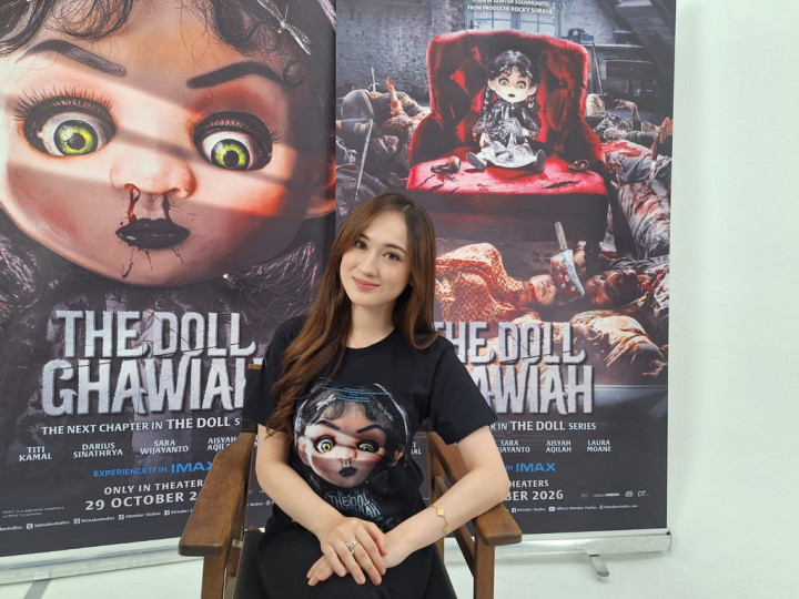 Dulu Takut, Laura Moane Ketagihan Main Film Horor Setelah Bintangi The Doll Ghawiah