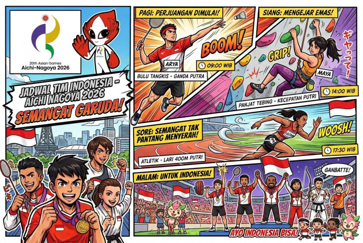Jadwal Atlet Indonesia di Asian Games 2026 Hari Ini, 22 September: Tim Bulu Tangkis Berjuang ke Semifinal