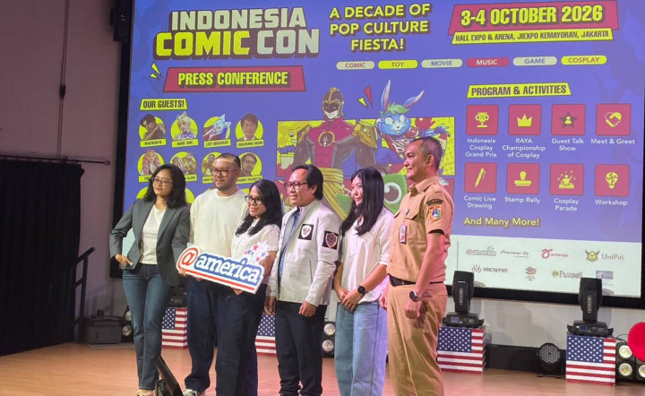 Indonesia Comic Con Rayakan 1 Dekade, Hadirkan Pesta Pop Culture Lebih Besar