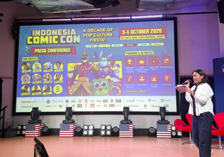 Indonesia Comic Con 2026 Perkuat Ekosistem Ekonomi Kreatif Jakarta