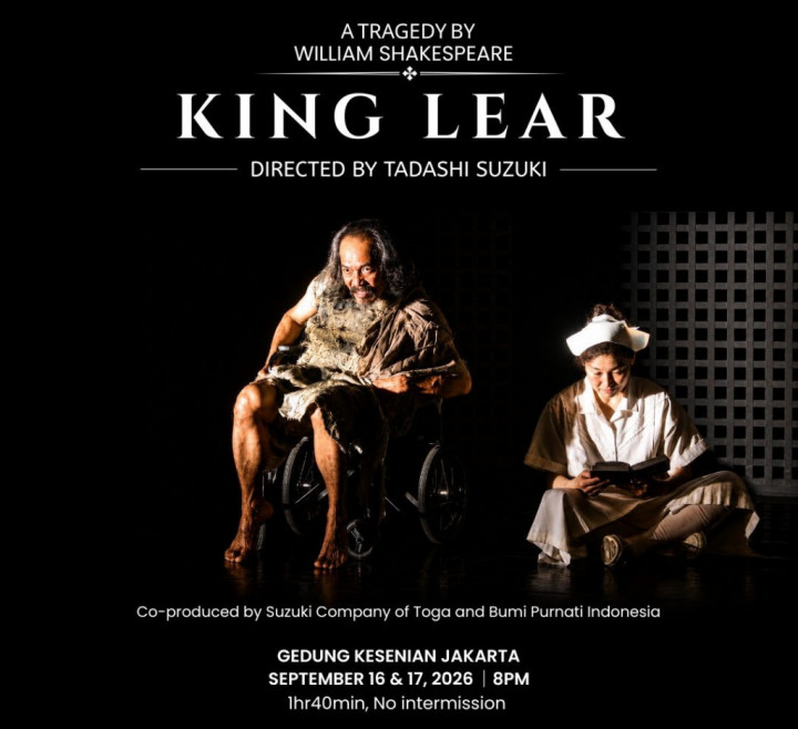 Kisah King Lear Dibawa Tadashi Suzuki ke Jakarta, Menyingkap Kesepian di Usia Senja