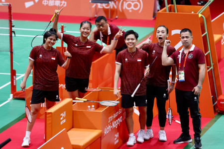 Kalah Telak dari China, Bulutangkis Putri Indonesia Sumbang Perunggu di Asian Games 2026