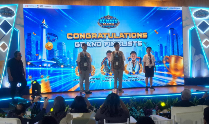 3 Jagoan Matematika Tembus Final The Genius Math League 2026, Siap Rebut Rp1 Miliar