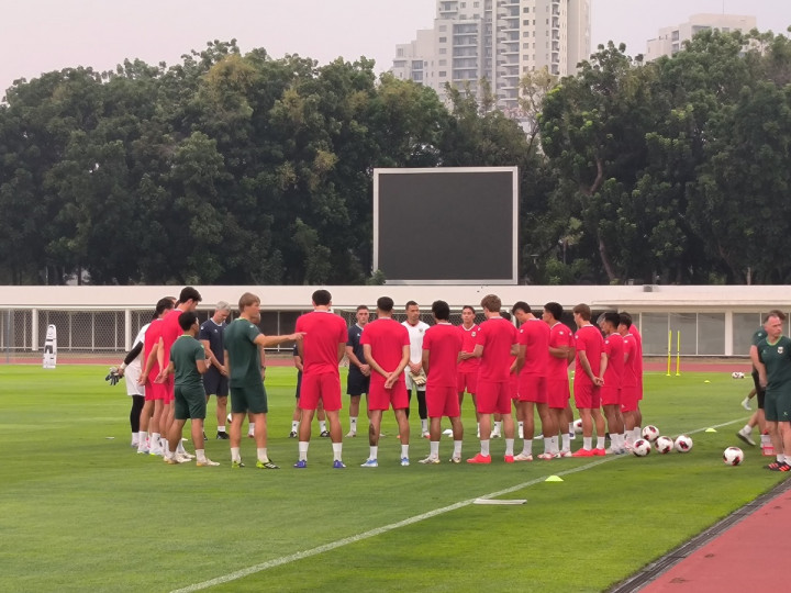 Timnas Indonesia Jalani Latihan Perdana Jelang FIFA ASEAN Cup