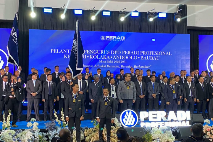 PERADI Profesional Perkuat Struktur Organisasi di Empat Daerah Sultra