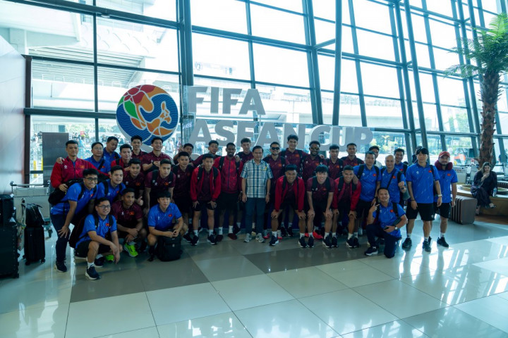 Timnas Vietnam Tiba di Jakarta, Langsung Bertolak ke Bandung Jelang FIFA ASEAN Cup