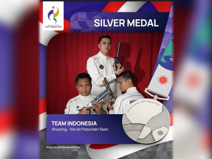 Tim Menembak Indonesia Raih Perak Asian Games 2026