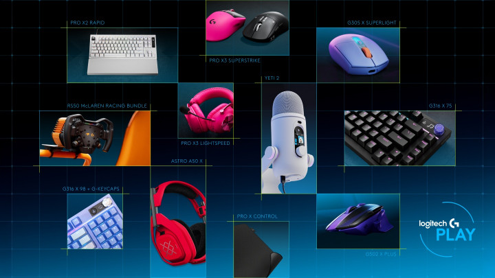 Logitech G PLAY 2026 Perkenalkan 15 Produk Baru, Gear Esports hingga Sim Racing