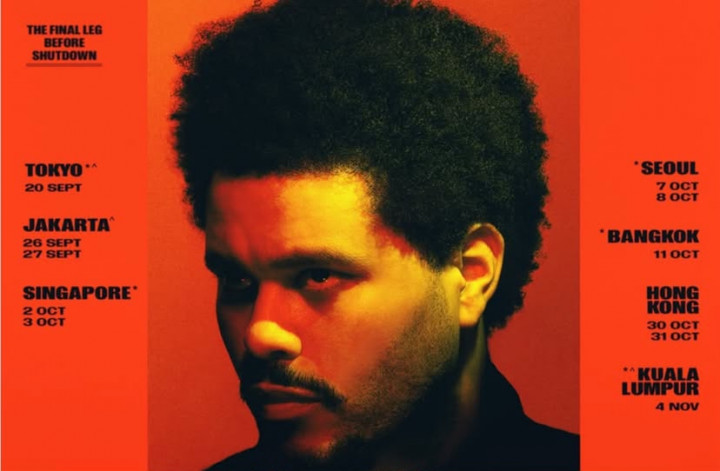 Rundown Konser The Weeknd di JIS 26-27 September 2026
