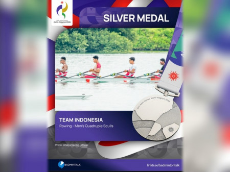 Tim Rowing Indonesia Raih Perak Asian Games 2026