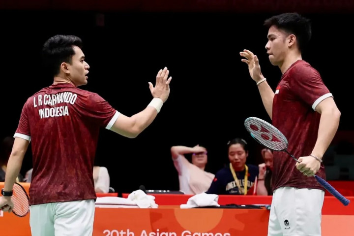 Final Bulu Tangkis Asian Games 2026: Leo/Daniel Menang, Indonesia 2-2 Tiongkok