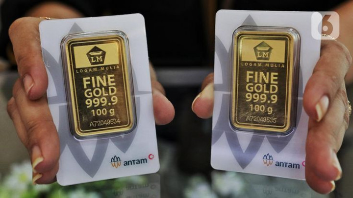 Tren Pelemahan Berlanjut, Emas Antam Terperosok ke Rp2.590.000 per Gram