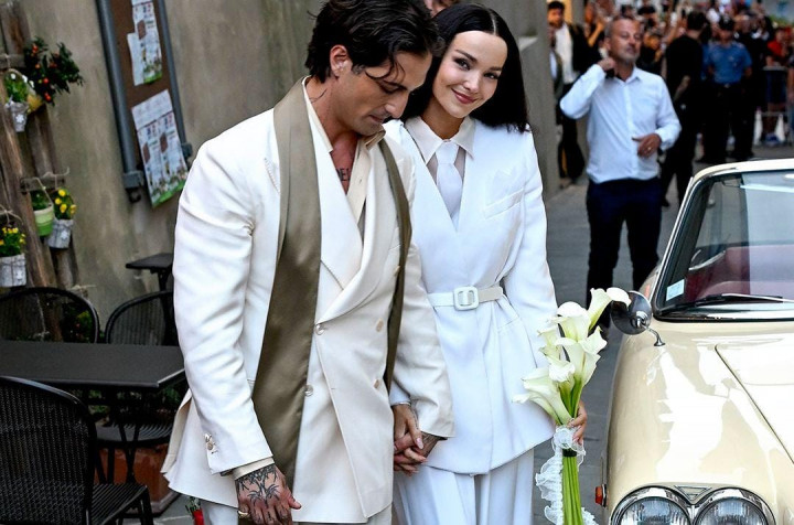 Pernikahan Memukau Dove Cameron dan Damiano David di Jantung Tuscany
