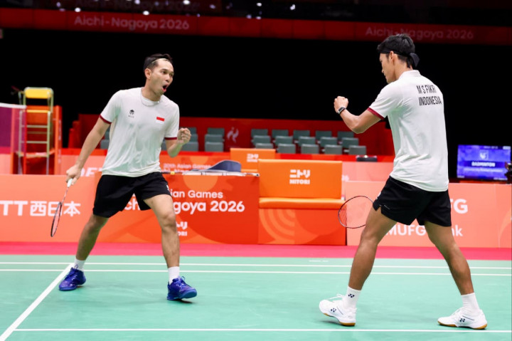 Bulu Tangkis Asian Games 2026: Stamina Terkuras, Fajar/Fikri Tetap Lewati Babak 32 Besar