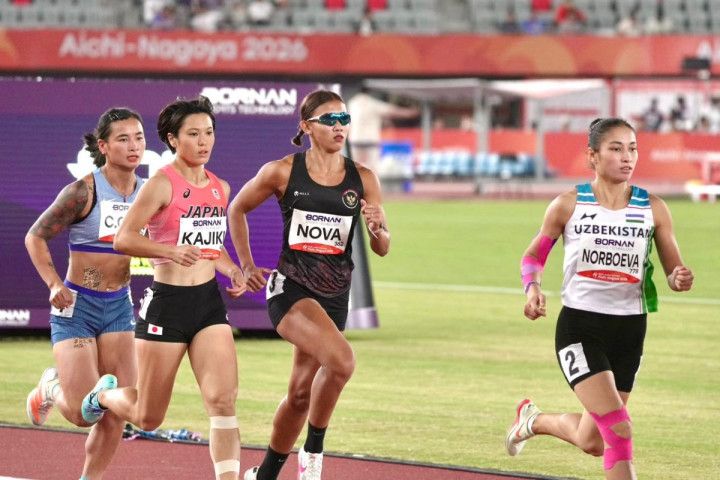 Dua Srikandi Atletik Indonesia Tembus Final Asian Games 2026, Wamenpora Beri Dukungan