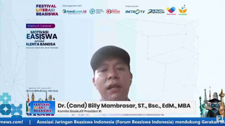 Billy Mambrasar Spill 8 Faktor Kandidat Beasiswa Outstanding, Apa Saja?