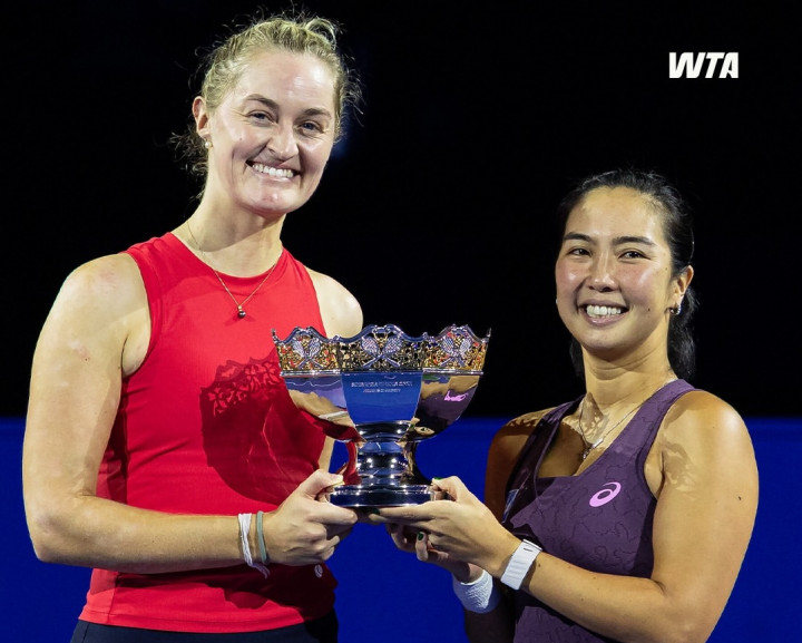 Aldila Sutjiadi Juara Singapore Tennis Open 2026 Bersama Erin Routliffe