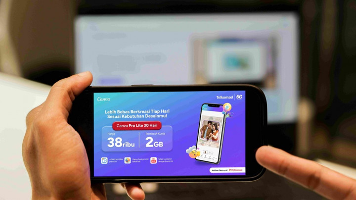 Telkomsel Hadirkan Canva Pro Lite Mulai Rp8.000, Ini Pilihan Paketnya