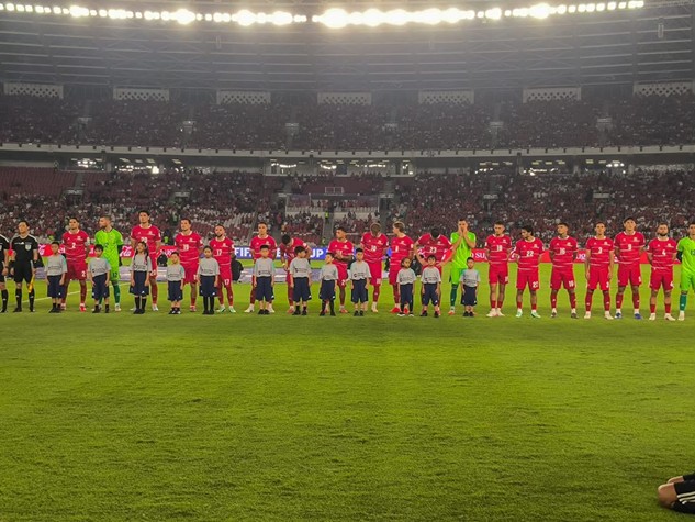 Hasil Babak I Indonesia Vs Malaysia: Garuda Tahan Imbang Malaysia dengan 10 Pemain