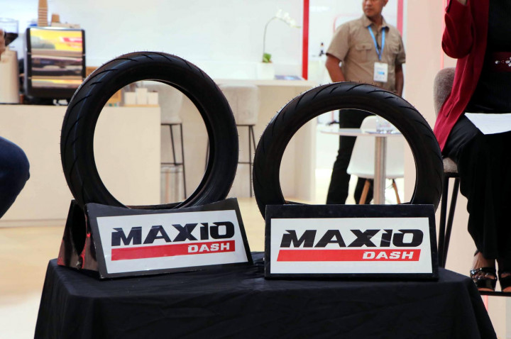Aspira Maxio Dash Meluncur, Ban Skutik Ring 14 Punya Tapak Sporty