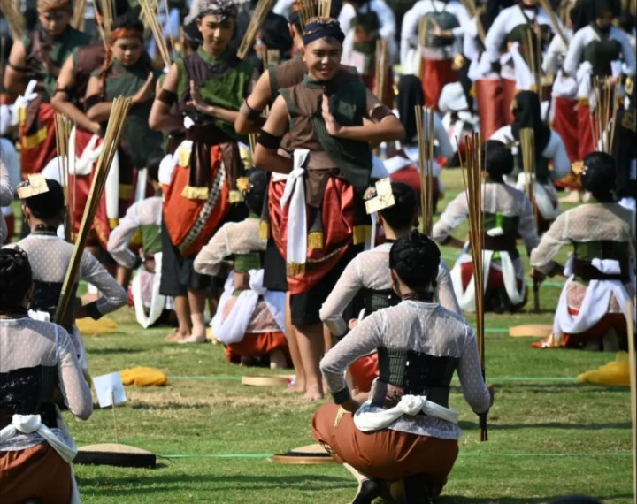 Tari Lajur Caping Kalo Catat Rekor MURI, Perluas Pengenalan