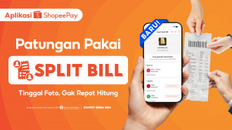 Cara Split Bill ShopeePay, Bisa Scan Struk dan Pantau Teman yang