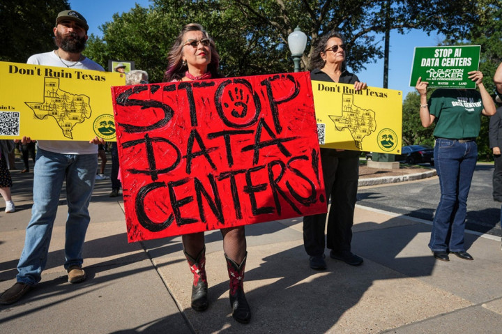 Warga Dallas Protes Data Center Dekat Pemukiman, Konsumsi Air Jadi Dampak Teknologi AI