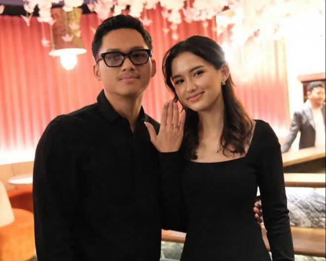 Azriel dan Sarah (Foto: instagram)