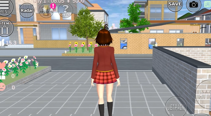 Cara Berkebun dan Menggunakan Fitur Props di Sakura School Simulator