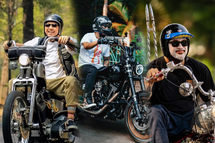 ​Potret Artis Indo Dengan Motor Kesayangan