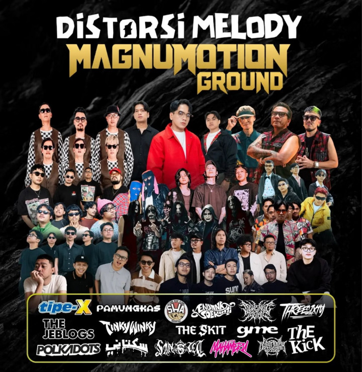 Distorsi Melody X Magnumotion Ground Boyong Tipe-X hingga Pamungkas