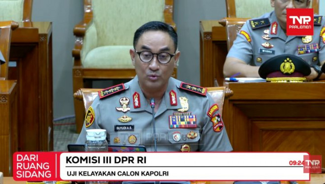 Calon Kapolri Komjen Suyudi Ario Seto. Foto: Istimewa.