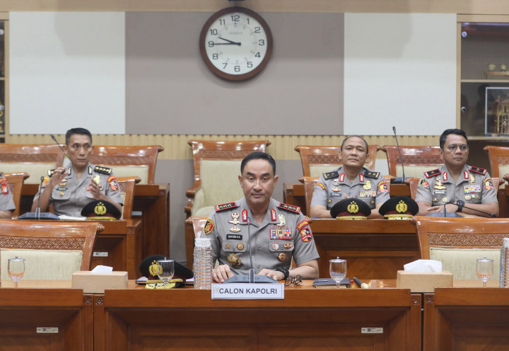 ​Suyudi Ario Seto Ikuti Uji Kelayakan dan Kepatutan Calon Kapolri